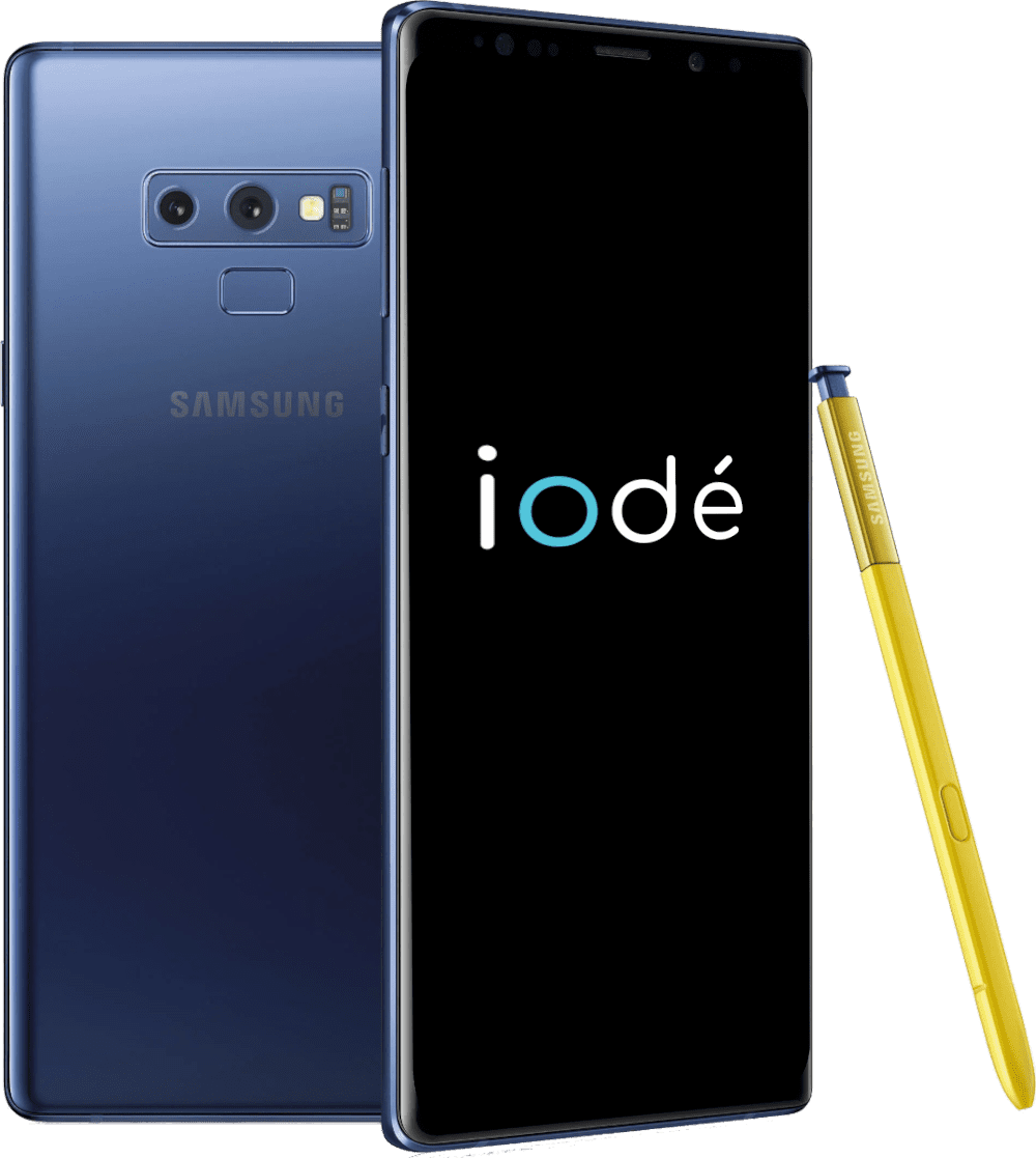 Refurbished Samsung Galaxy Note 9 with iodéOS