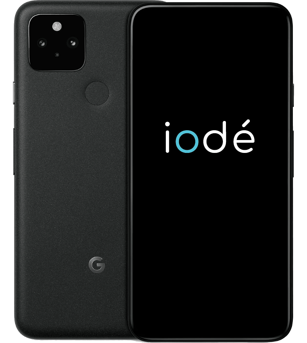 Google Pixel 5 with iodéOS preinstalled
