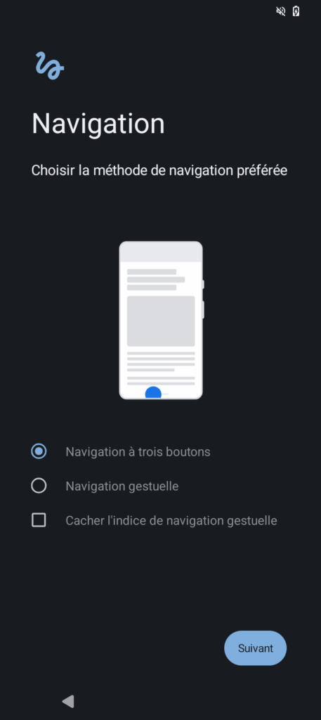 Guide de configuration iodéOS navigation